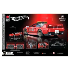 Mattel Brick Shop Hot Wheels ’90 Acura NSX Building Set