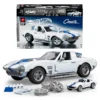 Mattel Brick Shop Hot Wheels Corvette Grand Sport Building Set