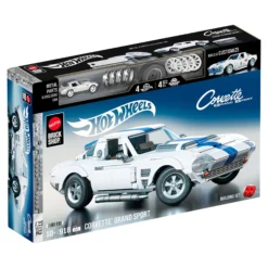 Mattel Brick Shop Hot Wheels Corvette Grand Sport Building Set