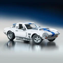 Mattel Brick Shop Hot Wheels Corvette Grand Sport Building Set