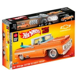 Mattel Brick Shop Hot Wheels Custom ’62 Chevy Pickup Building Set