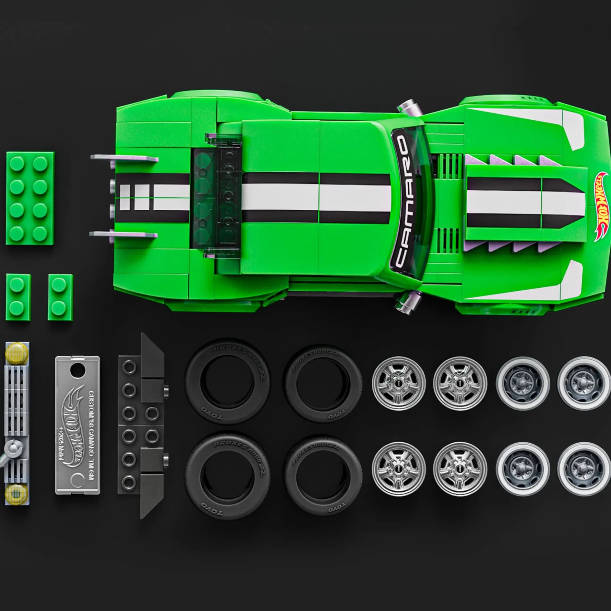 Mattel Brick Shop Hot Wheels Custom ’68 Camaro Building Set