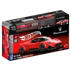 Mattel Brick Shop Hot Wheels Maserati MC20 Building Set