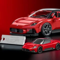 Mattel Brick Shop Hot Wheels Maserati MC20 Building Set