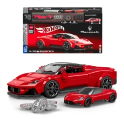 Mattel Brick Shop Hot Wheels Maserati MC20 Building Set