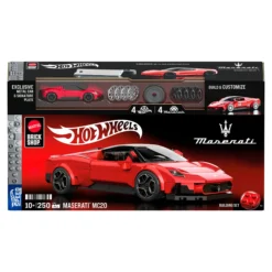 Mattel Brick Shop Hot Wheels Maserati MC20 Building Set