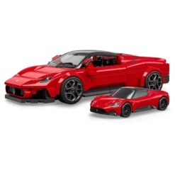 Mattel Brick Shop Hot Wheels Maserati MC20 Building Set