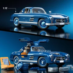 Mattel Brick Shop Hot Wheels Mercedes-Benz 300 SL Building Set