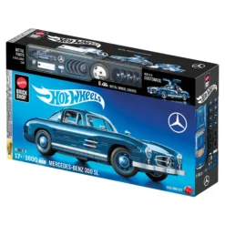 Mattel Brick Shop Hot Wheels Mercedes-Benz 300 SL Building Set