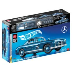 Mattel Brick Shop Hot Wheels Mercedes-Benz 300 SL Building Set