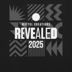 Mattel Creations Revealed 2025 Black T-Shirt