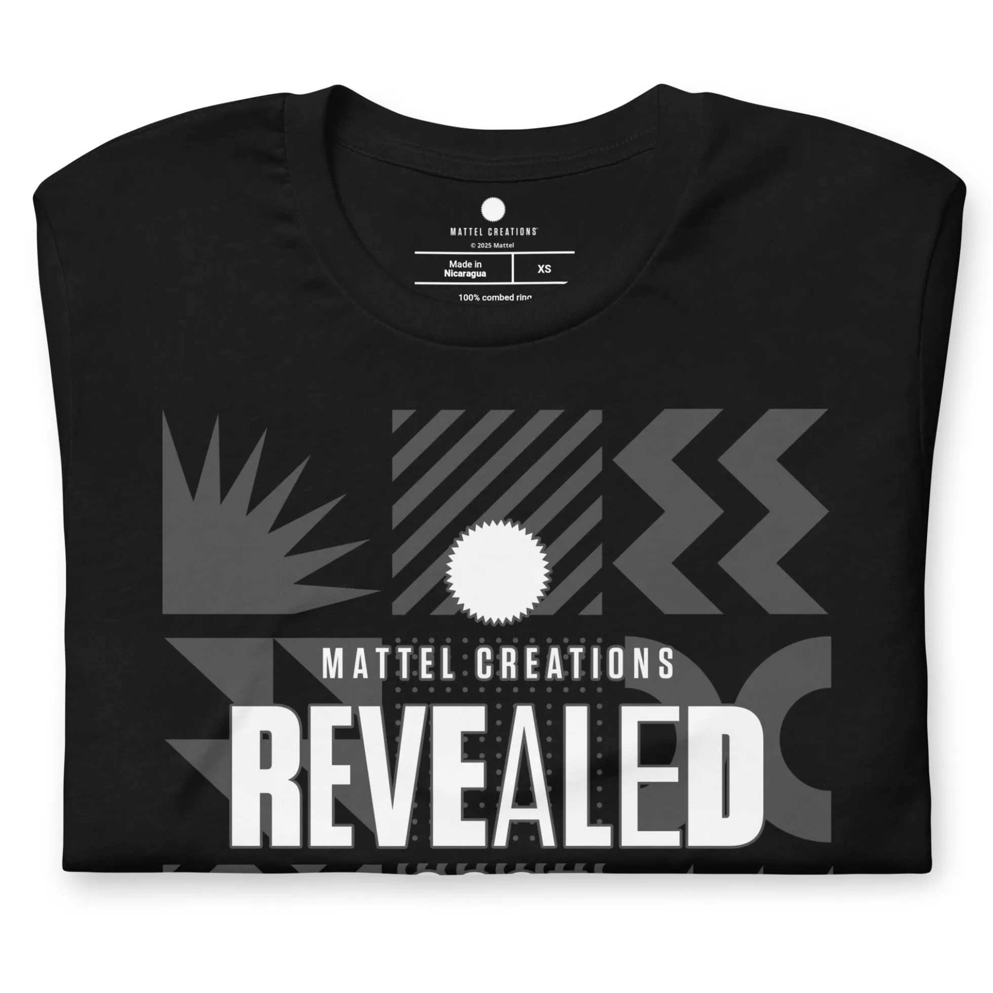 Mattel Creations Revealed 2025 Black T-Shirt