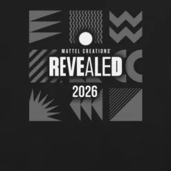 Mattel Creations Revealed 2026 Black T-shirt