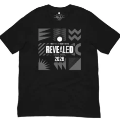Mattel Creations Revealed 2026 Black T-shirt