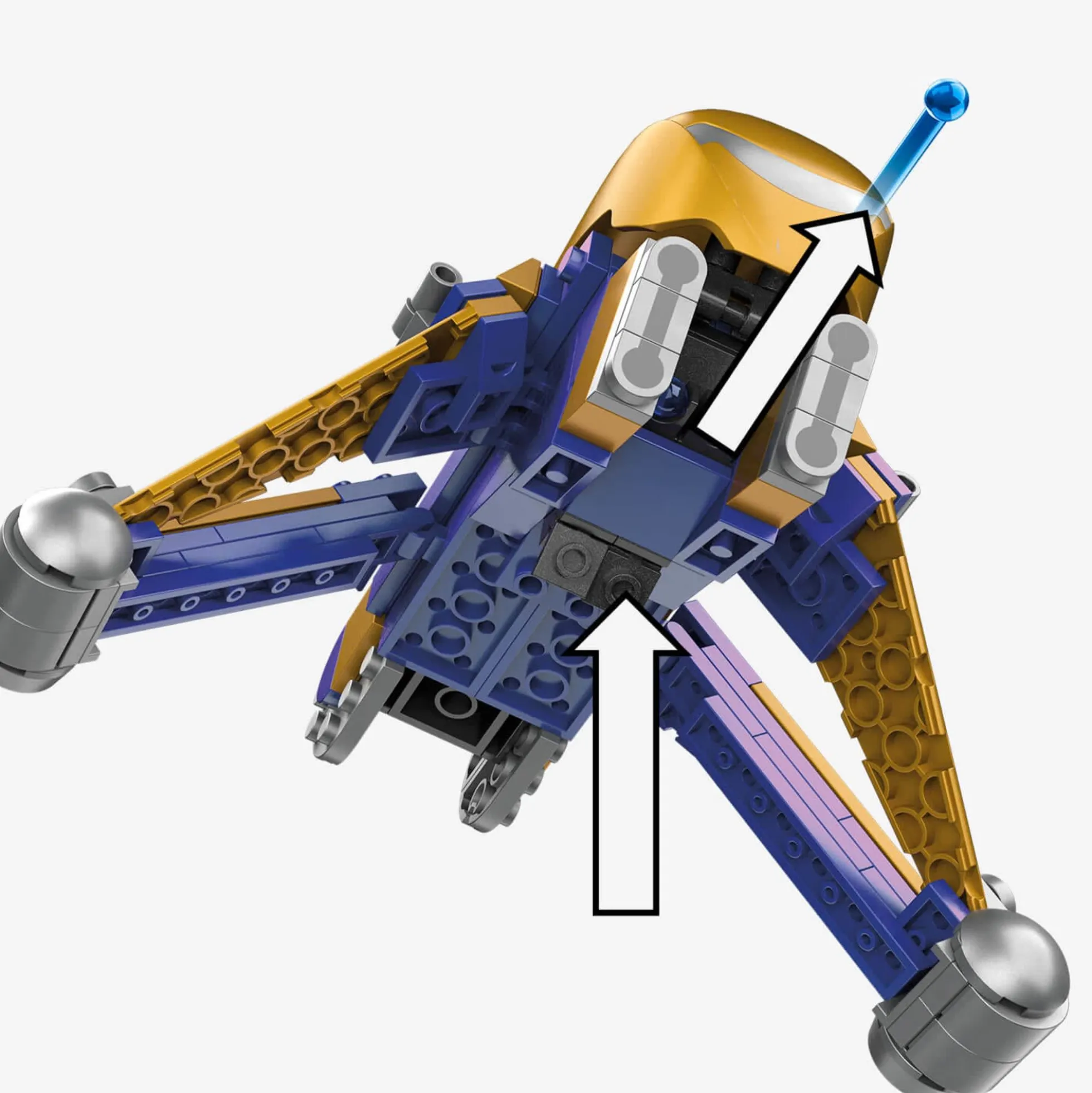 MEGA Construx Halo Arbiter's Quest Aircraft Building Set