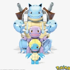 MEGA Construx Pokemon Squirtle Evolution Construction Set