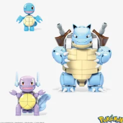 MEGA Construx Pokemon Squirtle Evolution Construction Set