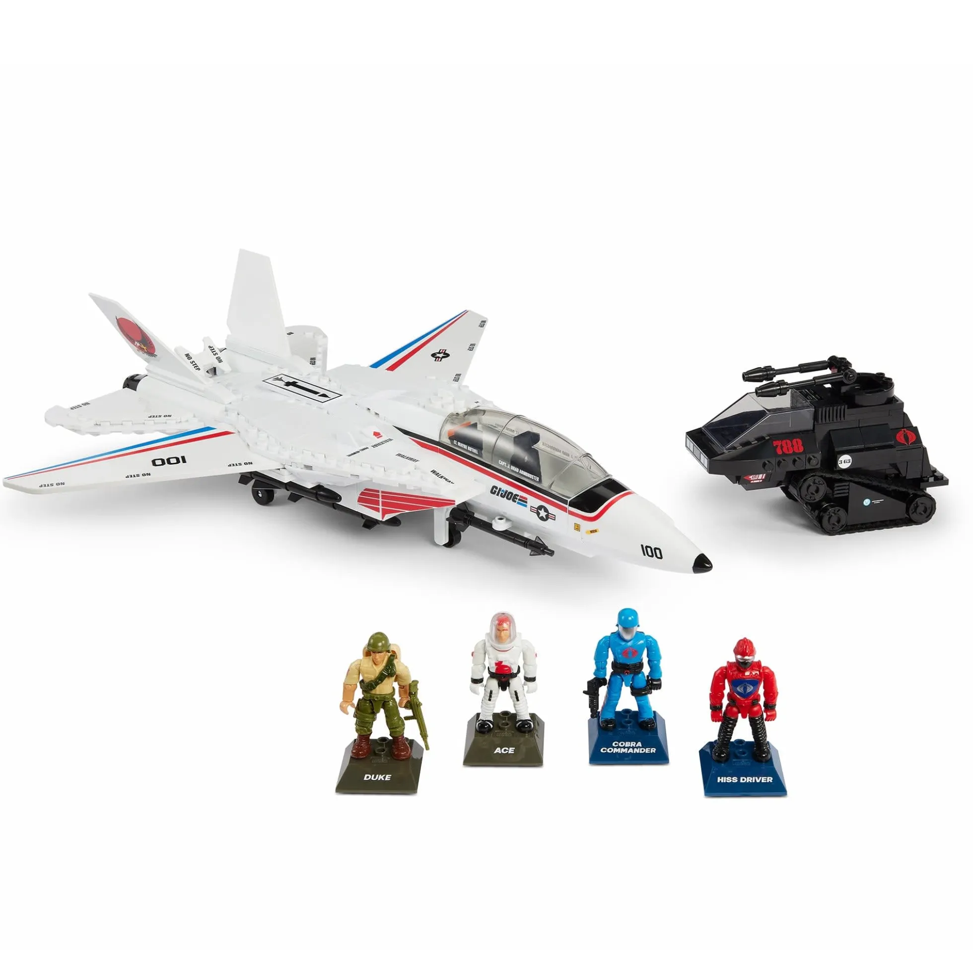 MEGA G.I. JOE Skystriker vs. COBRA H.I.S.S. Building Set