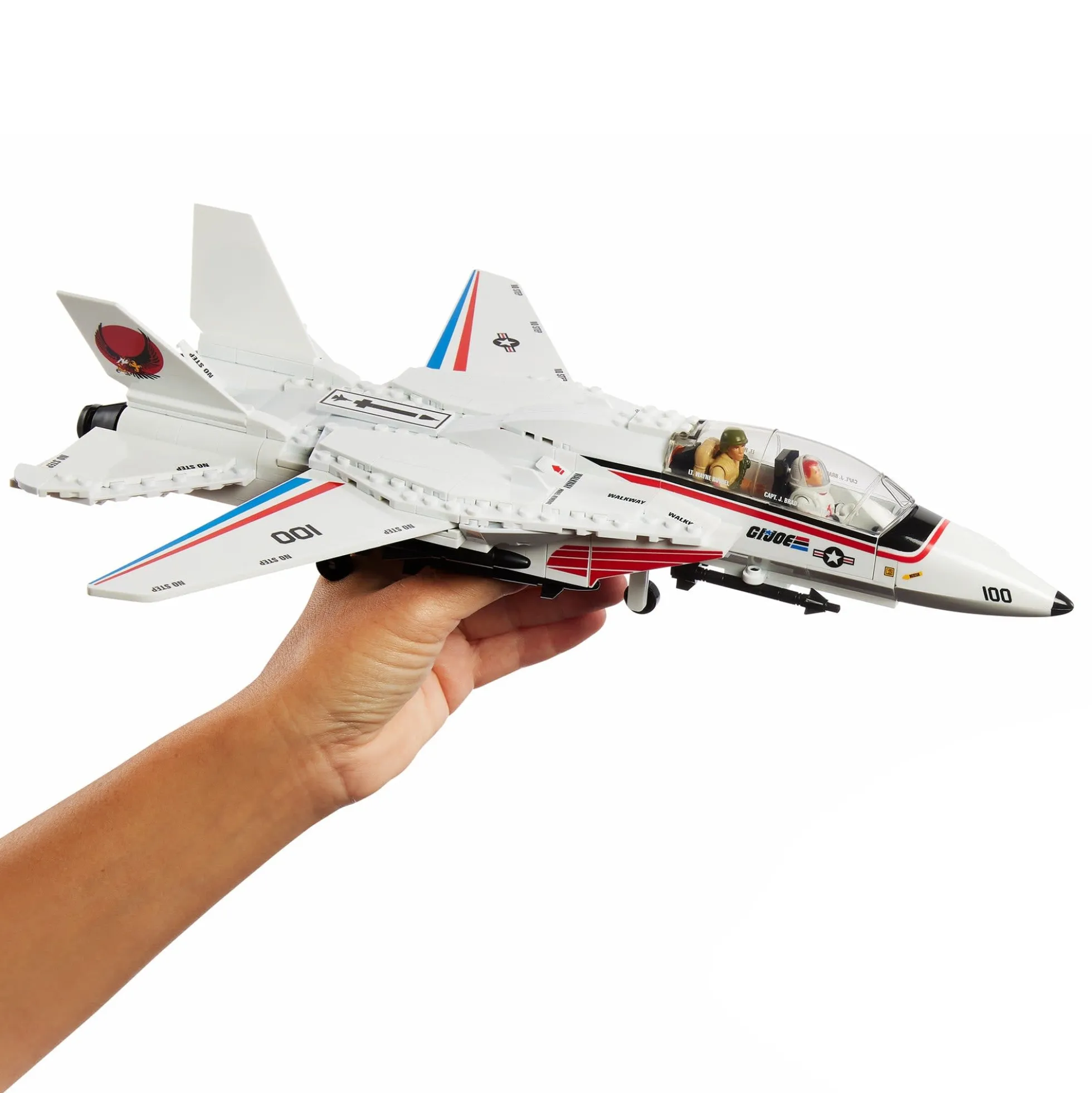 MEGA G.I. JOE Skystriker vs. COBRA H.I.S.S. Building Set