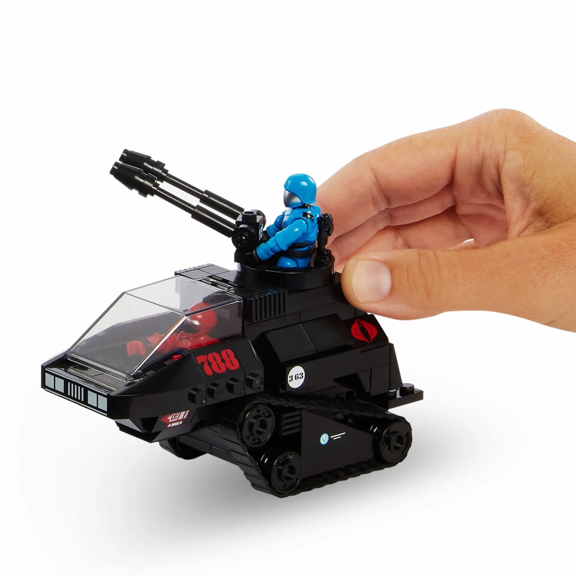 MEGA G.I. JOE Skystriker vs. COBRA H.I.S.S. Building Set