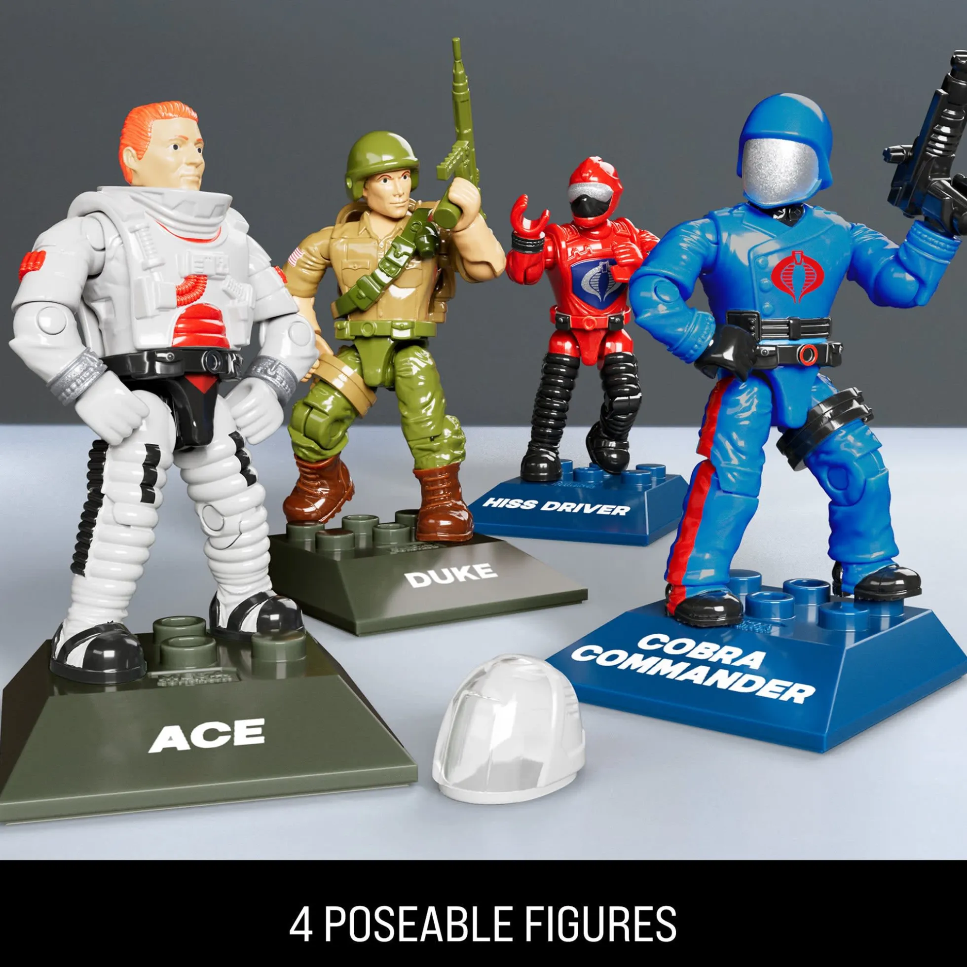 MEGA G.I. JOE Skystriker vs. COBRA H.I.S.S. Building Set