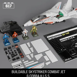 MEGA G.I. JOE Skystriker vs. COBRA H.I.S.S. Building Set