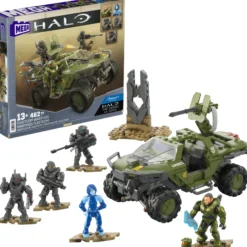 MEGA Halo FLEETCOM Warthog Vehicle Building Set