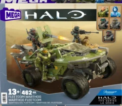 MEGA Halo FLEETCOM Warthog Vehicle Building Set