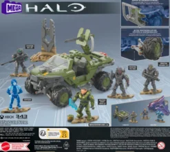 MEGA Halo FLEETCOM Warthog Vehicle Building Set