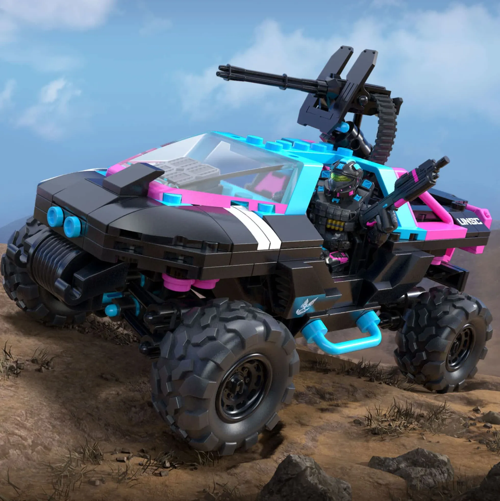 MEGA Halo Multiplayer Mayhem Building Toy Kit