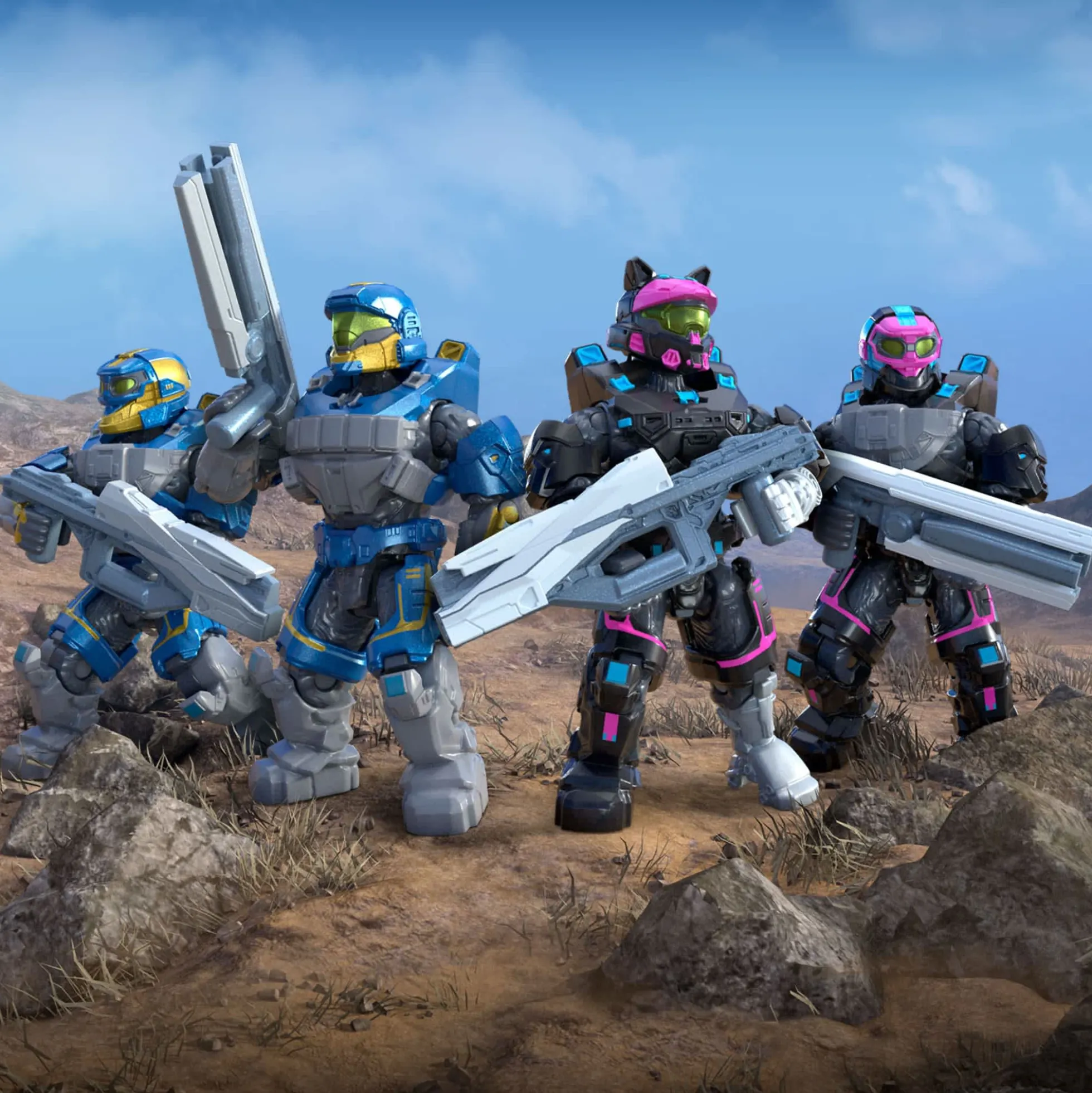 MEGA Halo Multiplayer Mayhem Building Toy Kit