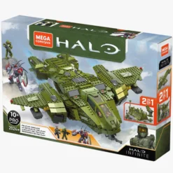 MEGA Halo Pelican Inbound Aircraft Building Set