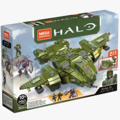 MEGA Halo Pelican Inbound Aircraft Building Set