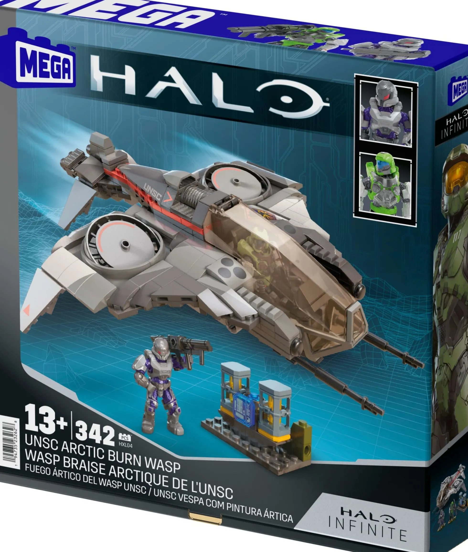 MEGA Halo UNSC Arctic Burn Wasp Building Toy Kit