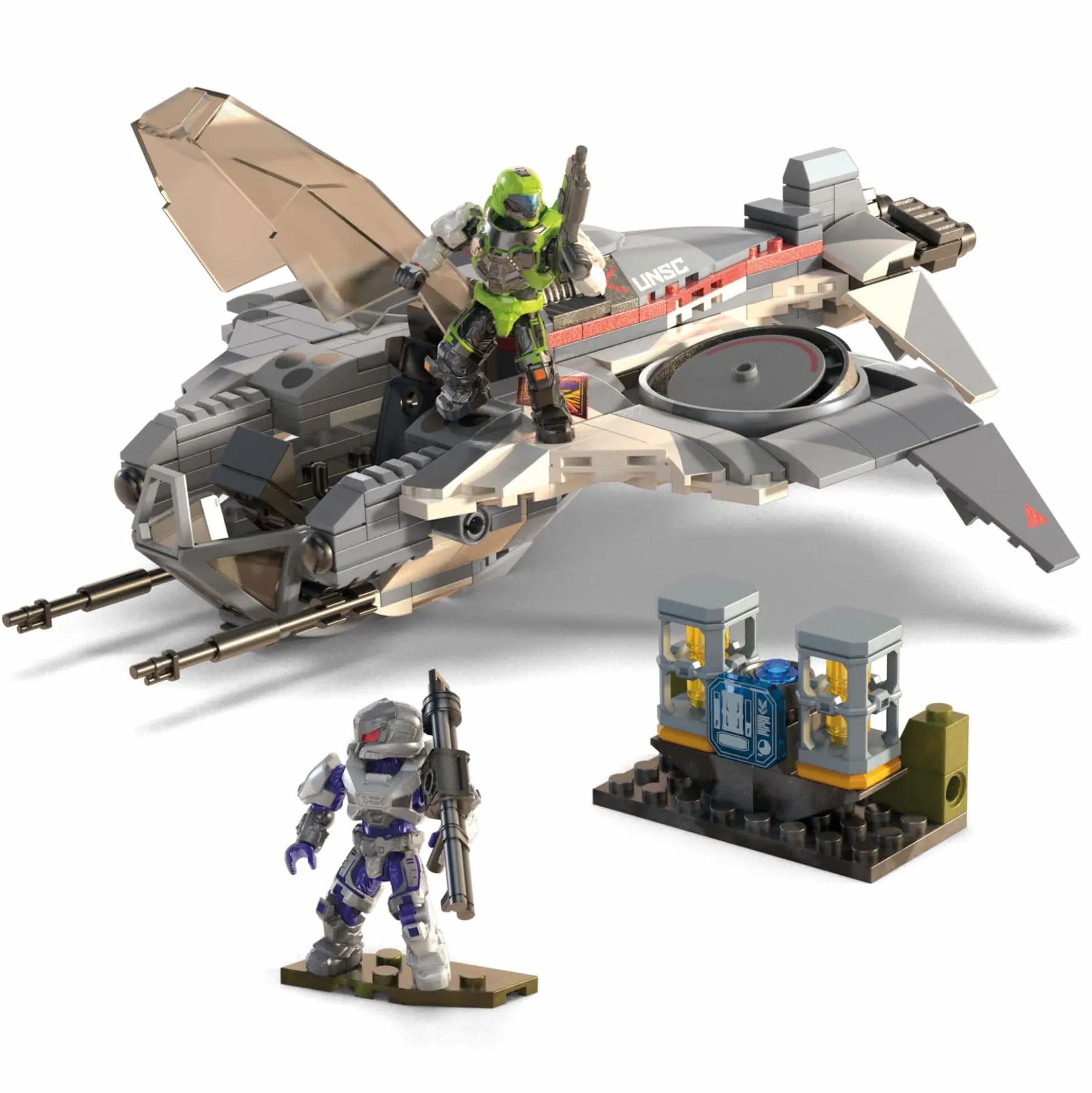 MEGA Halo UNSC Arctic Burn Wasp Building Toy Kit
