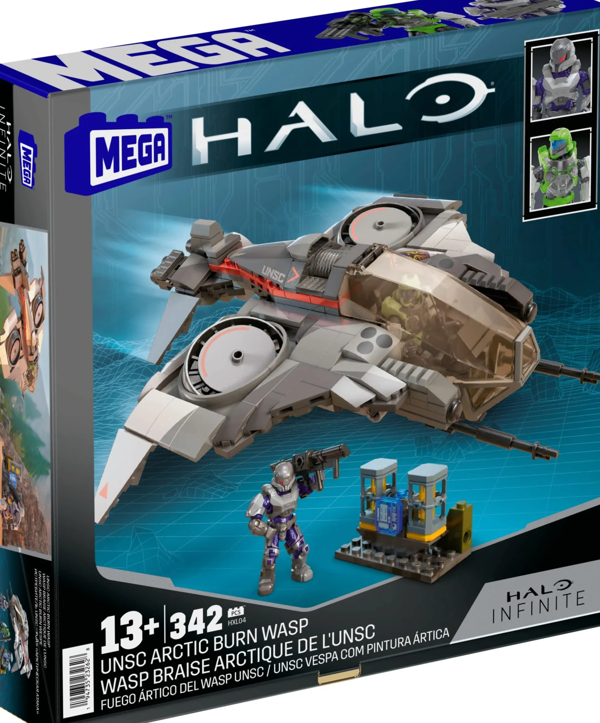 MEGA Halo UNSC Arctic Burn Wasp Building Toy Kit