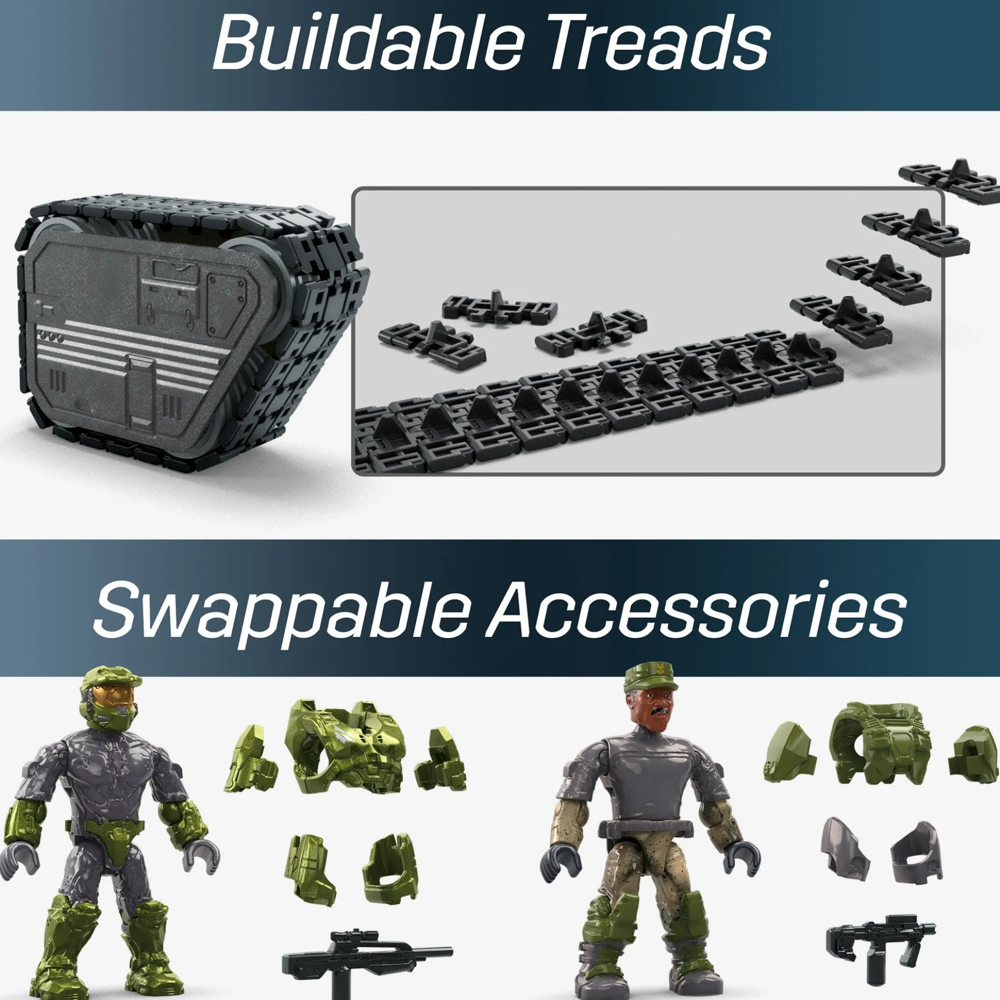 MEGA Halo UNSC Elephant Sandnest Building Kit