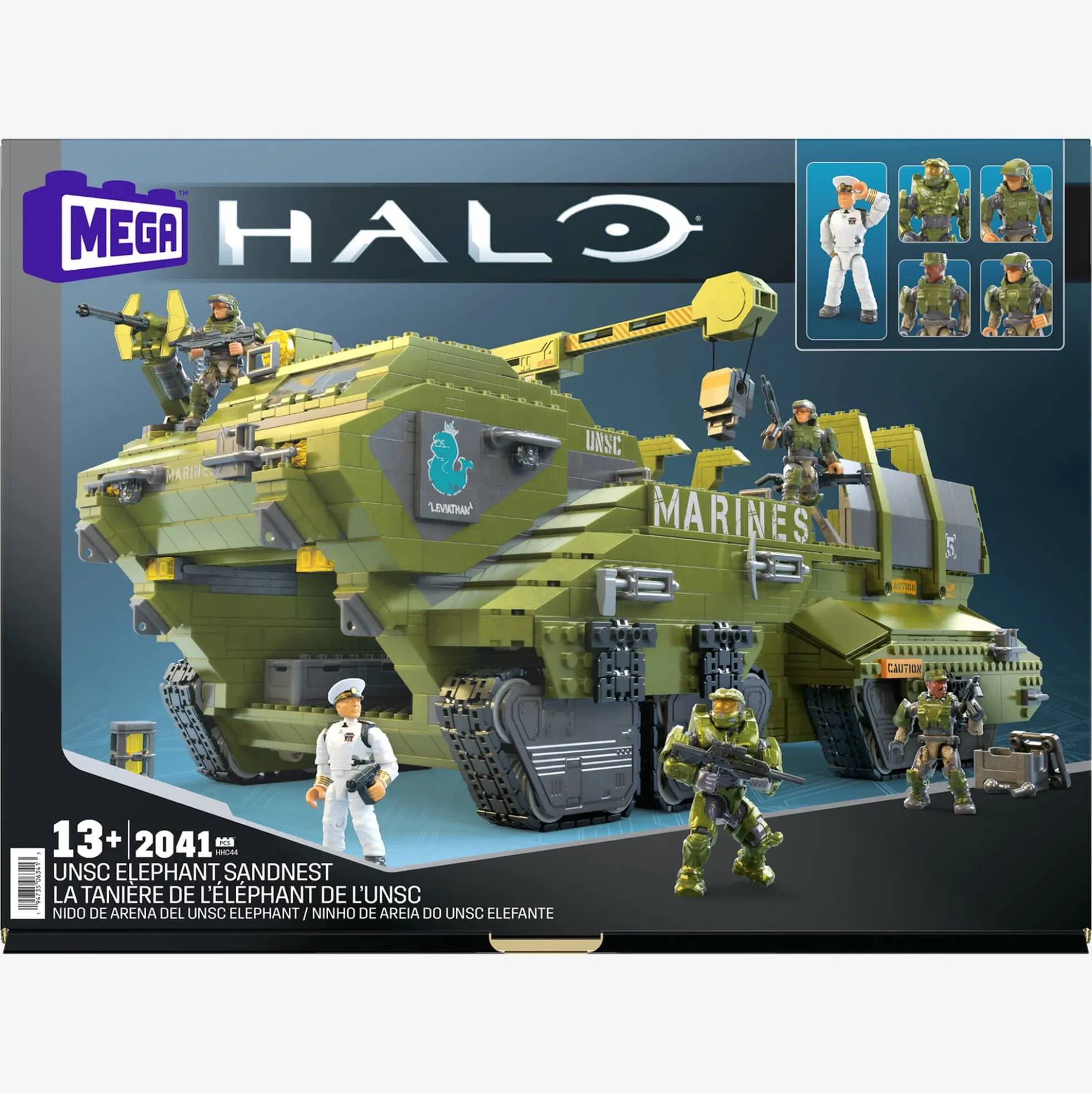 MEGA Halo UNSC Elephant Sandnest Building Kit