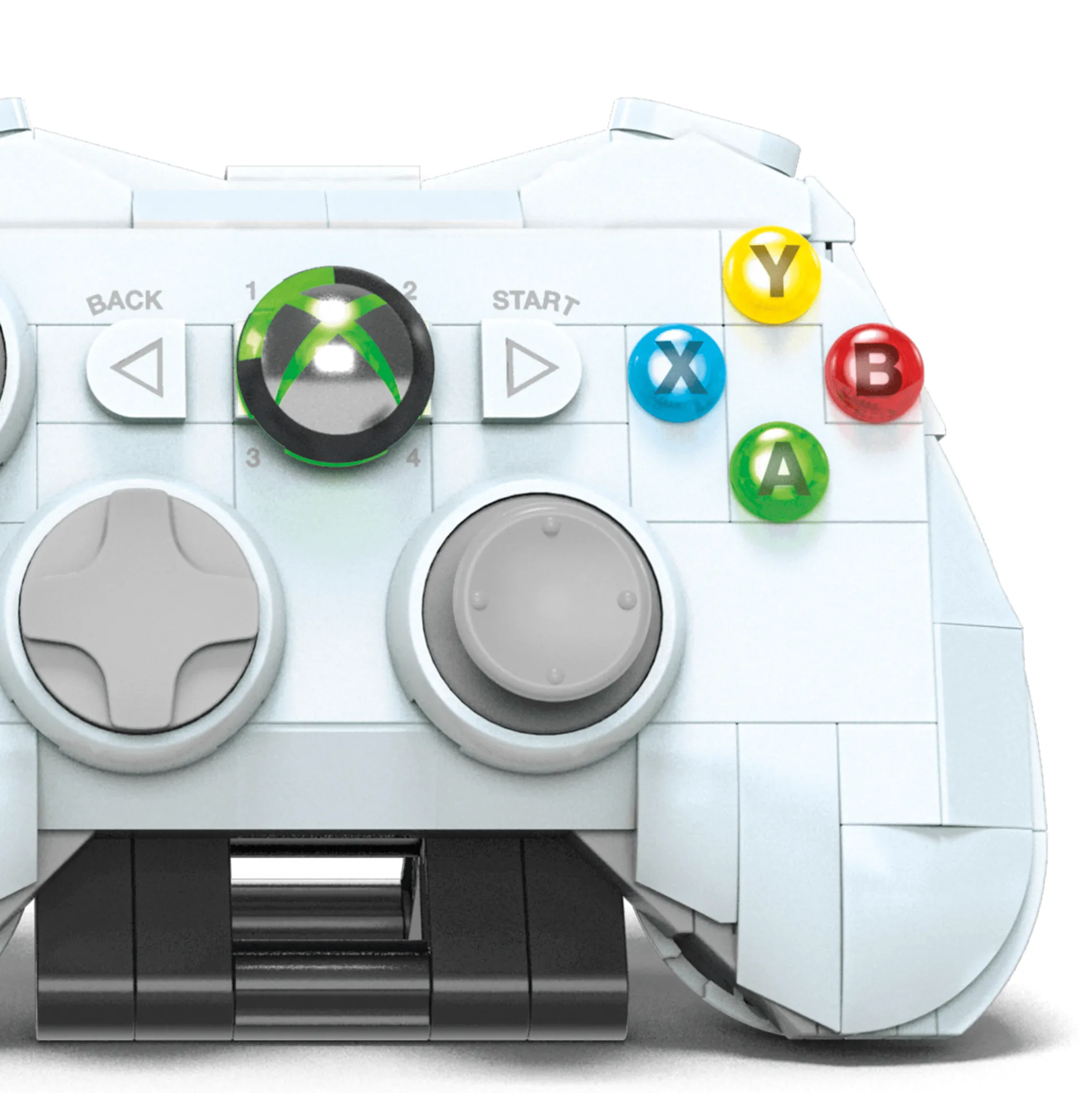 MEGA Microsoft Xbox 360 Replica Building Toy Kit