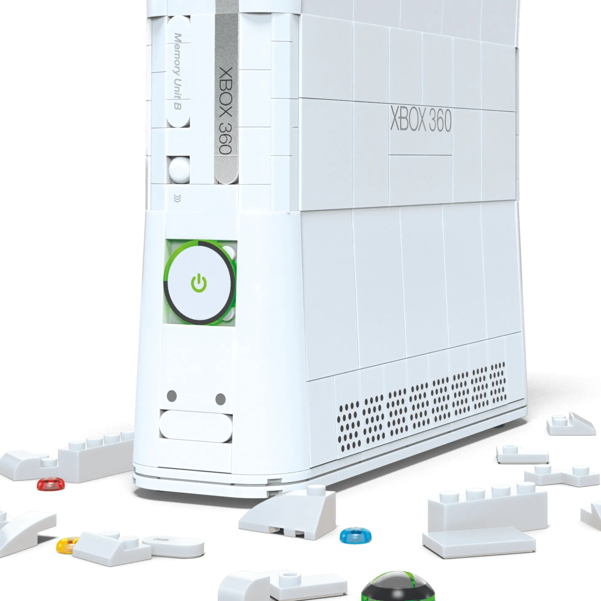 MEGA Microsoft Xbox 360 Replica Building Toy Kit
