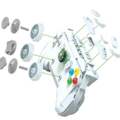 MEGA Microsoft Xbox 360 Replica Building Toy Kit