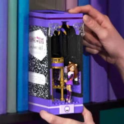 MEGA Monster High Clawdeen's Boo-k Den Building Toy Kit