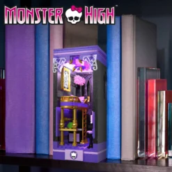 MEGA Monster High Clawdeen's Boo-k Den Building Toy Kit
