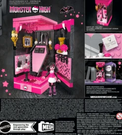 MEGA Monster High Draculaura's Boo-k Crypt Building Toy Kit