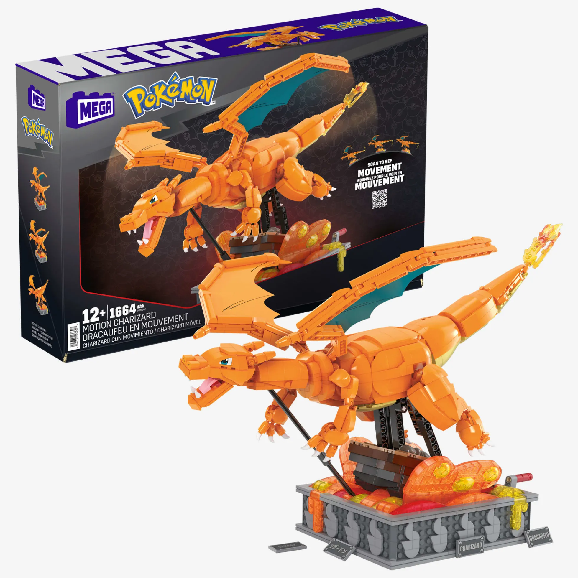MEGA Pokémon Charizard Building Kit
