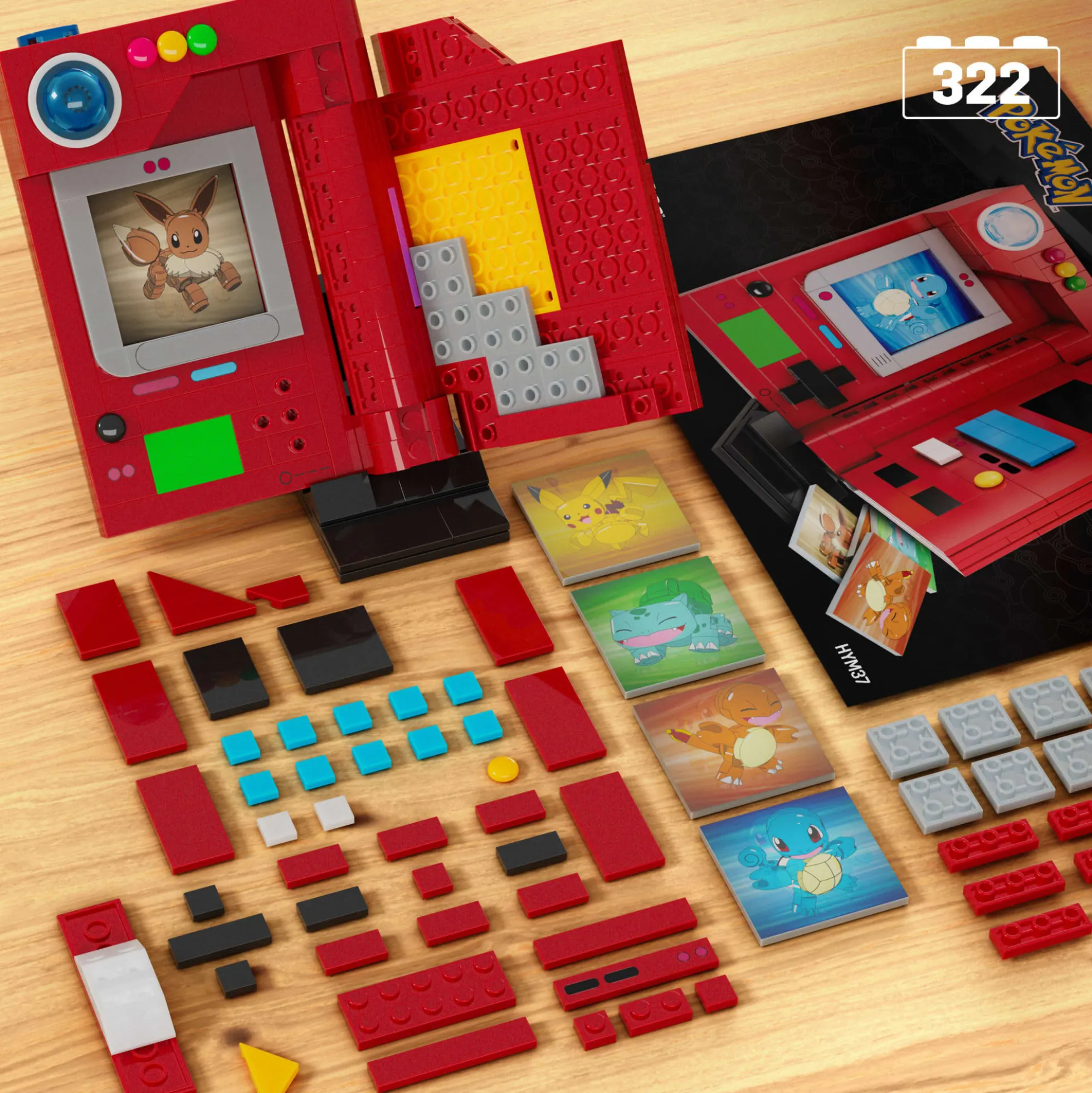 MEGA Pokémon Kanto Region Pokédex Building Kit