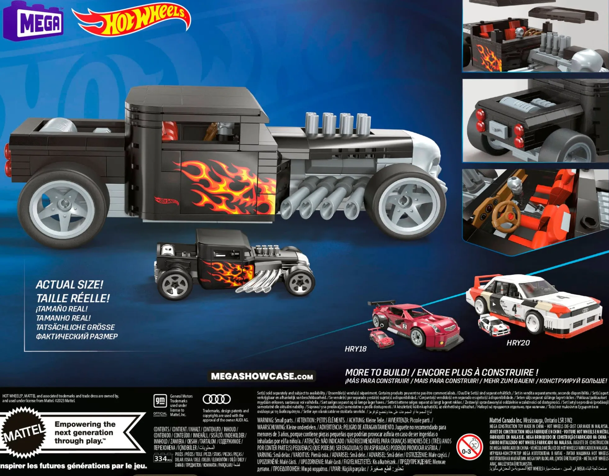 MEGA Showcase Hot Wheels Bone Shaker Building Set