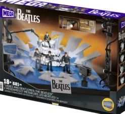 MEGA Showcase The Beatles 'Ladies and Gentlemen, The Beatles!' Building Toy Kit