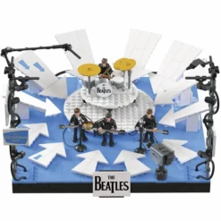 MEGA Showcase The Beatles 'Ladies and Gentlemen, The Beatles!' Building Toy Kit