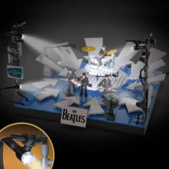 MEGA Showcase The Beatles 'Ladies and Gentlemen, The Beatles!' Building Toy Kit